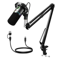 Dinamikus mikrofon Maono PD200XS (fekete)