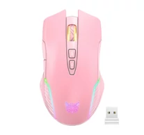 ONIKUMA CW905 rózsaszín 2.4G vezeték nélküli játék egér