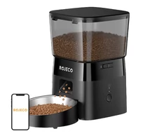 Rojeco 2L Automatic Pet Feeder WiFi Version (Black)
