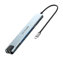 BlitzWolf BW-TH5 10 az 1-ben USB-C dokkolóállomás (ezüst)