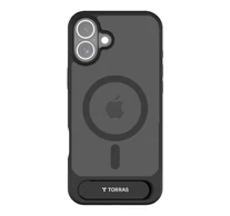 Etui Torras Pstand Series dla iPhone 16 (Czarne)