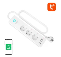 Gosund P1 PLUS Wifi-s okos elosztó, Tuya (4x AC schuko, 3x USB-A)