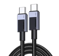 UGREEN L512 USB-C-USB-C PD töltőkábel, 0.5m (szürke)