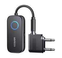 UGREEN CM671 Bluetooth 5.3 adó/vevő, mini jack 3,5 mm, 300mAh + repülőgépes adapter