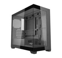 Darkflash C218M számítógépház + 6 ARGB ventilátor (fekete)