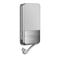 EcoFlow RAPID mágneses powerbank, 5000mAh, (ezüst).