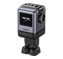 UGREEN Nexode RG (Robot GaN) hálózati töltő, 3x USB-C + USB, 100W (fekete)