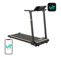 UREVO Foldi Mini elektromos futópad (fekete és narancssárga)