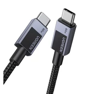 UGREEN L524 USB-C 2.0-USB-C 2.0 kábel, PD, 60W, 0,5m (szürke)