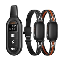RojecoPD521 1000m kutyakiképző nyakörv 2 nyakörvvel (fekete)