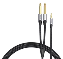 Audiokábel mini jack 3,5 mm-es jack 6,35 mm-es férfi Vention BARHK 8m
