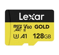 Lexar GOLD microSDXC 128GB memóriakártya Lexar GOLD microSDXC 128GB