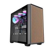 Darkflash DS900WD számítógépház (fekete) + 4 ventilátor