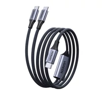 UGREEN L533 USB-C x2 PD univerzális kábel, 140 W, 2 m