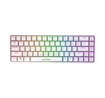 Fifine GK1W mechanikus billentyűzet, 65% RGB (fehér)
