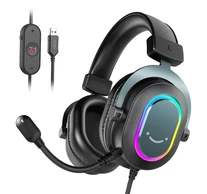 Fifine H6 gaming fejhallgató (fekete)