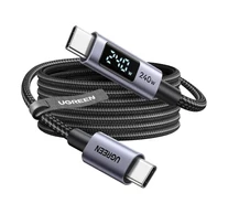 UGREEN L530 USB-C kábel, PD 240W, 480Mbps, 2m (fekete)