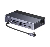 UGREEN CM800 6 az 1-ben dokkolóállomás, USB-C, HDMI, USB, RJ45
