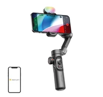 AOCHUAN XE gimbal RGB-megvilágítással (fekete)