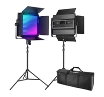 2 db NEEWER RGB1200 60 W V4 LED-lámpa szett