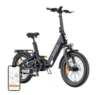 ENGWE L20 PRO 3.0 250 W-os 20 hüvelykes elektromos kerékpár (fekete)