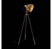 Álló E27 1x60Wrozsdaszín/aranyChester1