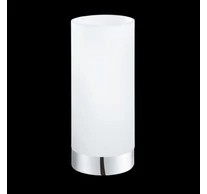 Asztali E27 1x60W króm/fehér Damasco