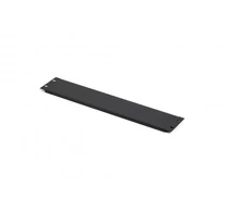 2U rack blank panel for 19" Cabinet, Black (RAL 9005)