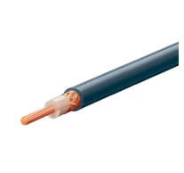 Home RG 58 koax kábel, 50 Ohm, PVC és PE szigetelés, 19 réz ér, 96 szál rézharisnya, 100m, fekete