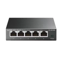 TP-Link TL-SG105S Beállítást nem igénylő (unmanaged) Gigabit Ethernet (10/100/1000) Fekete
