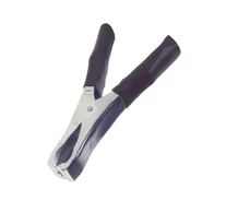 Home VBC 7/BK akkumulátorcsipesz, 50 A, szigetelt, forrasztható, 12 V, 100 mm, fekete
