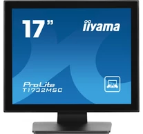 iiyama ProLite T1732MSC-B1SAG számítógép monitor 43,2 cm (17") 1280 x 1024 pixelek Full HD LED Érintőképernyő Asztali Fekete