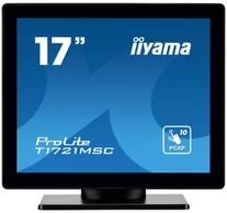 iiyama ProLite T1721MSC-B2 számítógép monitor 43,2 cm (17") 1280 x 1024 pixelek SXGA LED Érintőképernyő Asztali Fekete