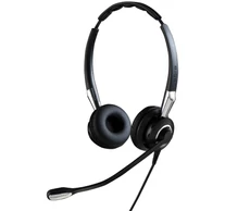Jabra Biz 2400 II QD Duo NC Wideband Balanced Headset Vezetékes Fejpánt Iroda/telefonos ügyfélközpont Bluetooth Fekete, Ezüst