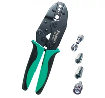 Pro'skit 6PK-230PA préselő fogó, 230 mm, 5 féle mérethez, racsnis áttétel, 6 féle nyomaték