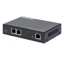 Intellinet 561600 hálózati bővítő Hálózati adóegység Fekete 10, 100, 1000 Mbit/s