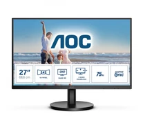 AOC Q27B3MA számítógép monitor 68,6 cm (27") 2560 x 1440 pixelek Quad HD LED Fekete