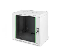 Digitus DN-19 09-U állvány 9U Falra szerelhető állvány Szürke