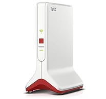 FRITZ!Repeater 6000 vezetéknélküli router Ethernet Háromsávos (2,4 GHz / 5 GHz / 5 GHz) Vörös, Fehér