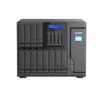 QNAP TS-1655 NAS Tower Intel Atom® C5125 8 GB DDR4 0 TB QNAP Turbo System Fekete