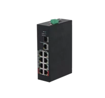 Dahua PFS3110-8ET-96-V2 10-portos, nem menedzselt asztali switch 8 PoE porttal