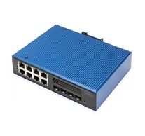 Digitus DN-651161 hálózati kapcsoló Vezérelt L2/L3 Gigabit Ethernet (10/100/1000) Ethernet-áramellátás (PoE) támogatása Fekete, Kék
