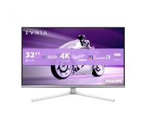 Philips Evnia 8000 32M2N8900/00 számítógép monitor 80 cm (31.5") 3840 x 2160 pixelek 4K Ultra HD QD-OLED Fehér