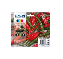 Epson 503XL tintapatron 4 db Eredeti Nagy (XL) kapacitású Fekete, Cián, Magenta, Sárga