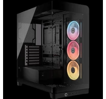 Corsair 4500X LX-R RGB Tempered Glass Mid-Tower, Black Midi Tower