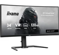 iiyama GCB3482WQSU-B1 34 hüvelykes VA 3440x1440 500cd/m2 0,6ms 2xHDMI DP USB