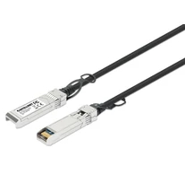 Intellinet 508452 InfiniBand és száloptikai kábel 5 M SFP+ Ezüst