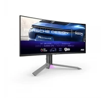 AOC Porsche PD34 számítógép monitor 86,4 cm (34") 3440 x 1440 pixelek Wide Quad HD QD-OLED Fekete