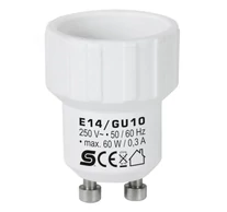 Home E14/GU10 foglalatátalakító adapter, max. 0,3 A