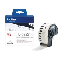 Brother DK-22214 címkéző szalag Fehéren fekete